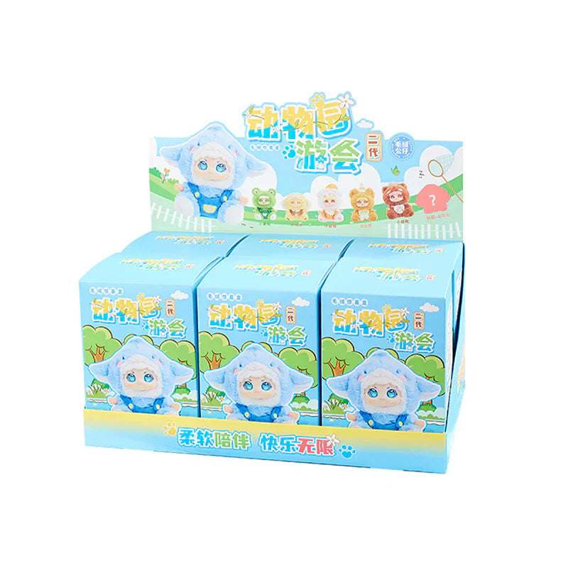 【Sale】Nooki V2 Zoo Party Series Plush Dolls, Blind Box