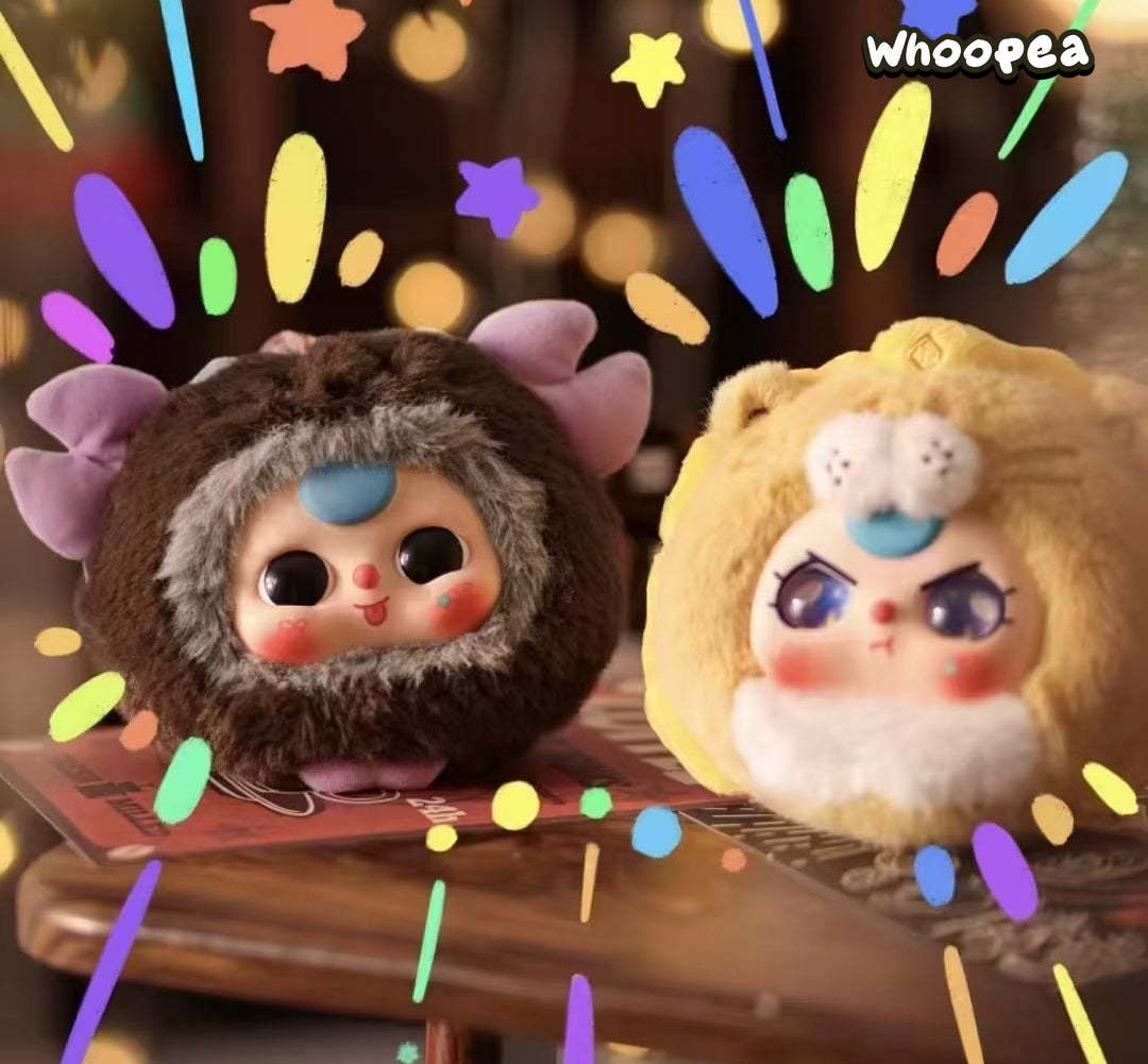 Baby Three Twelve Zodiac Signs Series Plush Dolls, Blind Box