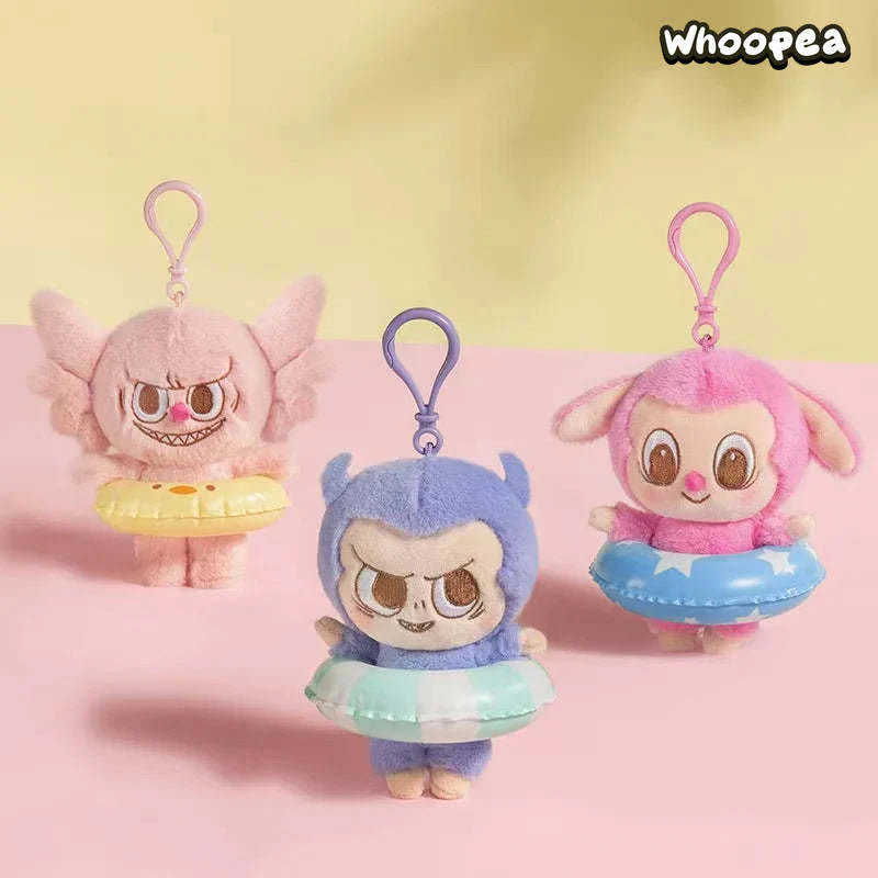 THE MONSTERS Party Series-Swim Ring Plush Dolls