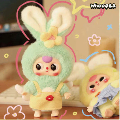 Baby Three Macaron Cute Bunny Series Plush Dolls, Blind Box