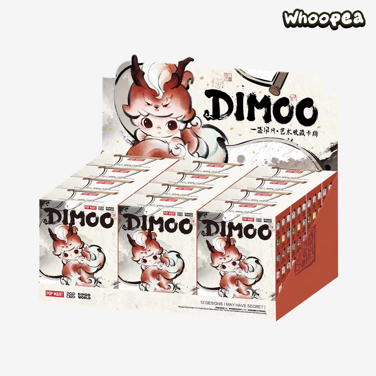 DIMOO Stories in the Cup Series Figures Art Collection Cards