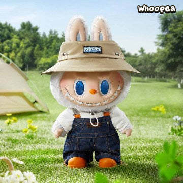 THE MONSTERS Fall In Wild Series Pendant & Vinyl Plush Doll