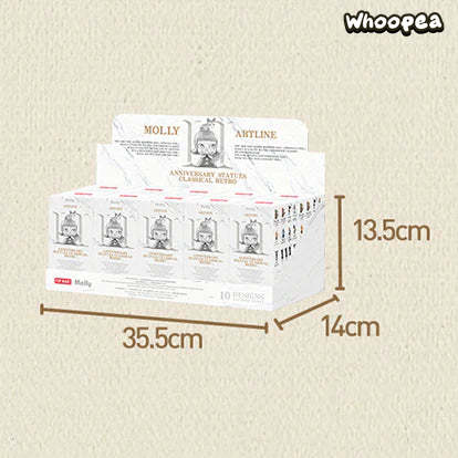 MOLLY Anniversary Statues Classical Retro Ⅱ Series PVC Figures