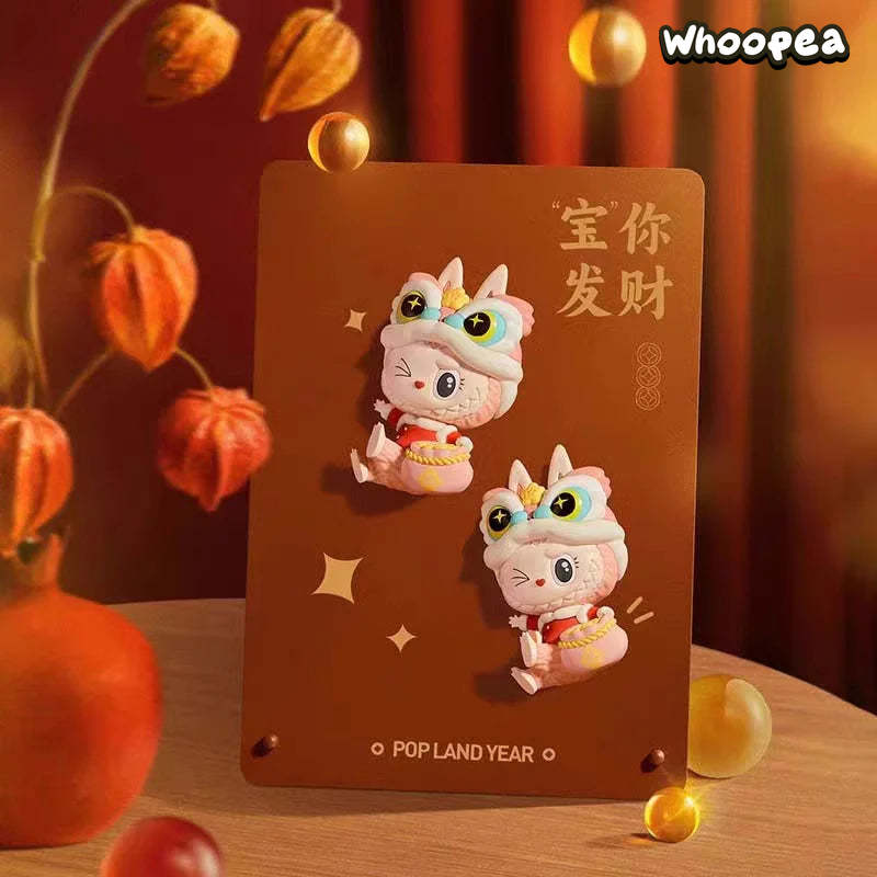 May You Get Rich Series MOKOKO Fridge Magnet Toy