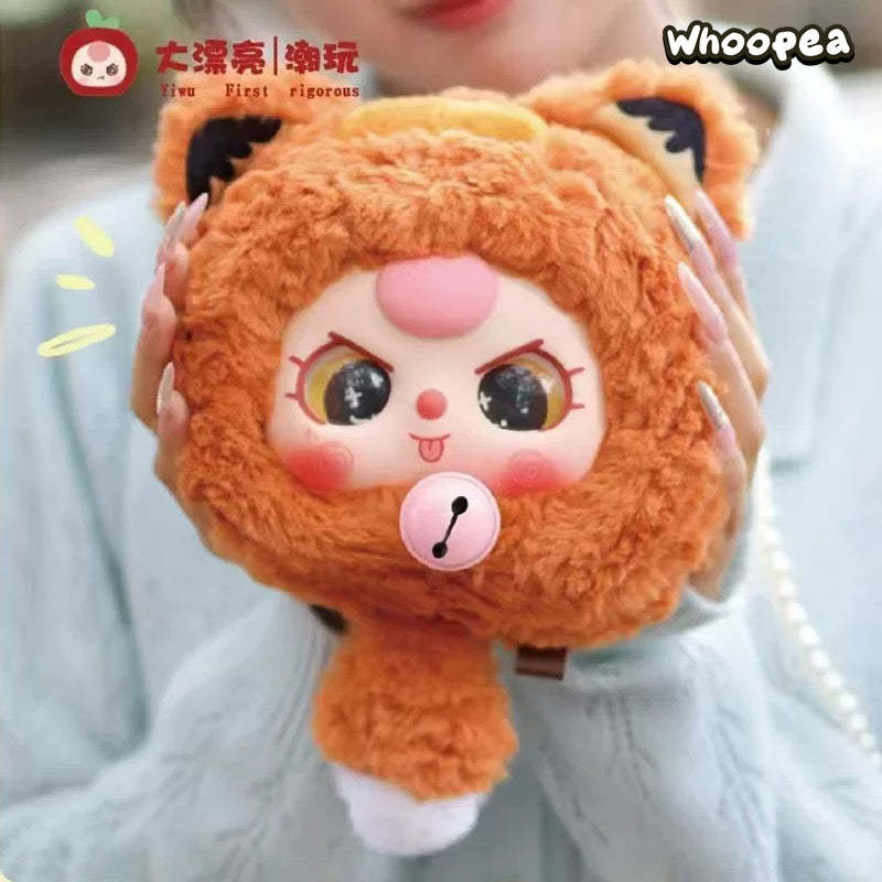 Baby Three - Fortune Cat Zipper Bag Plush Blind Box