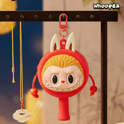 THE MONSTERS Let's Have Fun Together Series-Rattle-drum Earphone Case Toys