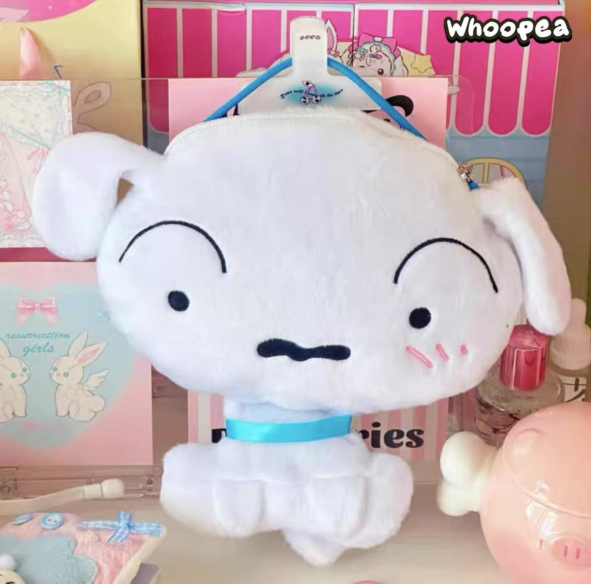 Crayon Shinchan Niedliche Plüsch-Taschenpuppen, Überraschungsbox