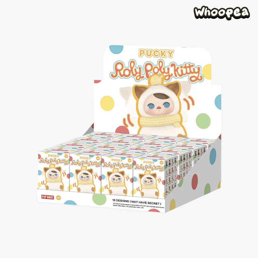 【Sale】PUCKY Roly-Poly Kitty Series Blind Box