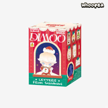 DIMOO Letters from Snowman Series Figures, Blind Box