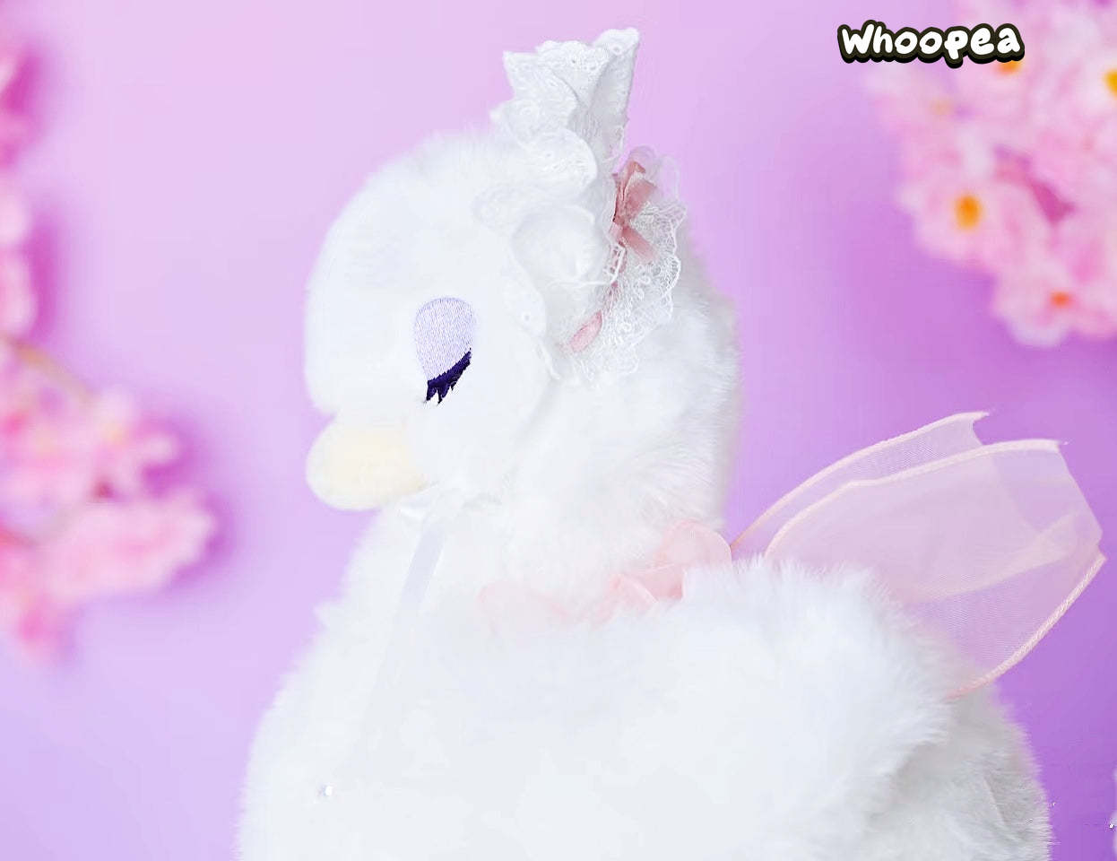 NOMMI Swan Lake Plush Hanging Card, Limited Edition