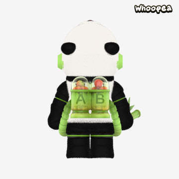 MEGA SPACE MOLLY 400% PANDA PVC Figure