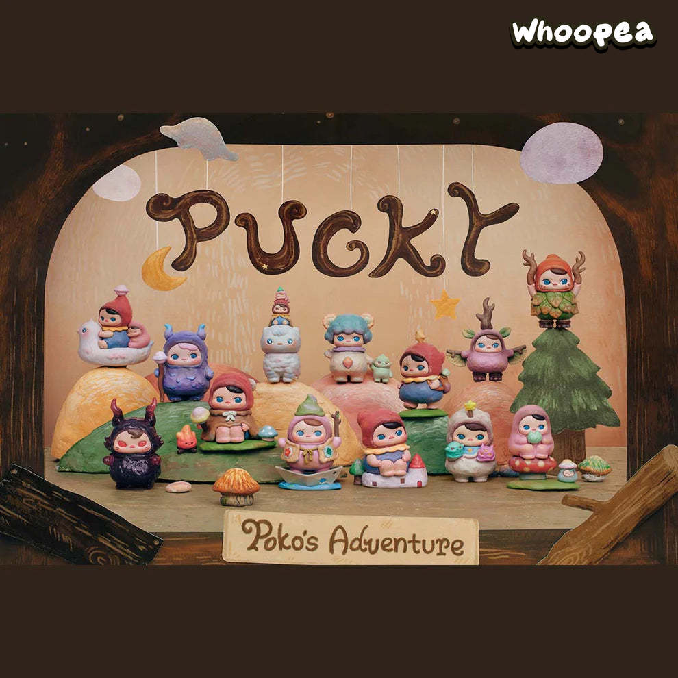 PUCKY Poko's Adventure Series Figures, Blind Box