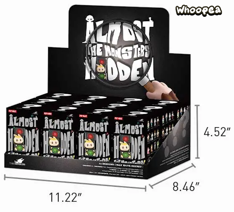 The Monsters Almost Hidden Series Figures, Blind Box