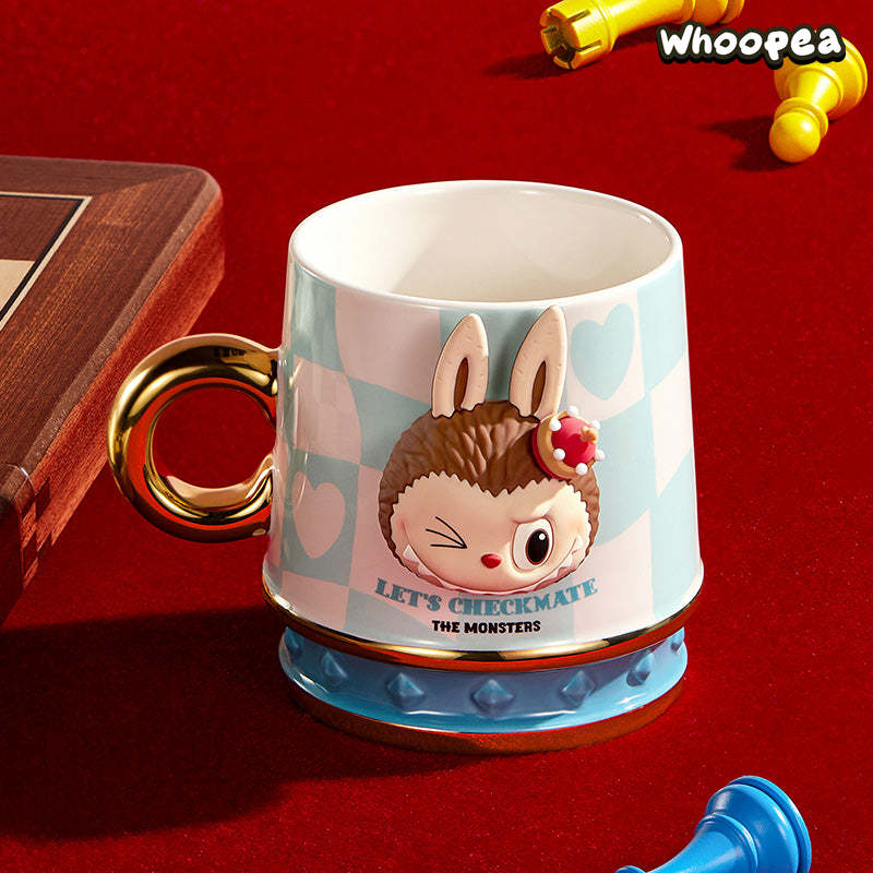 The Monsters Labubu Let's Checkmate Series Mug