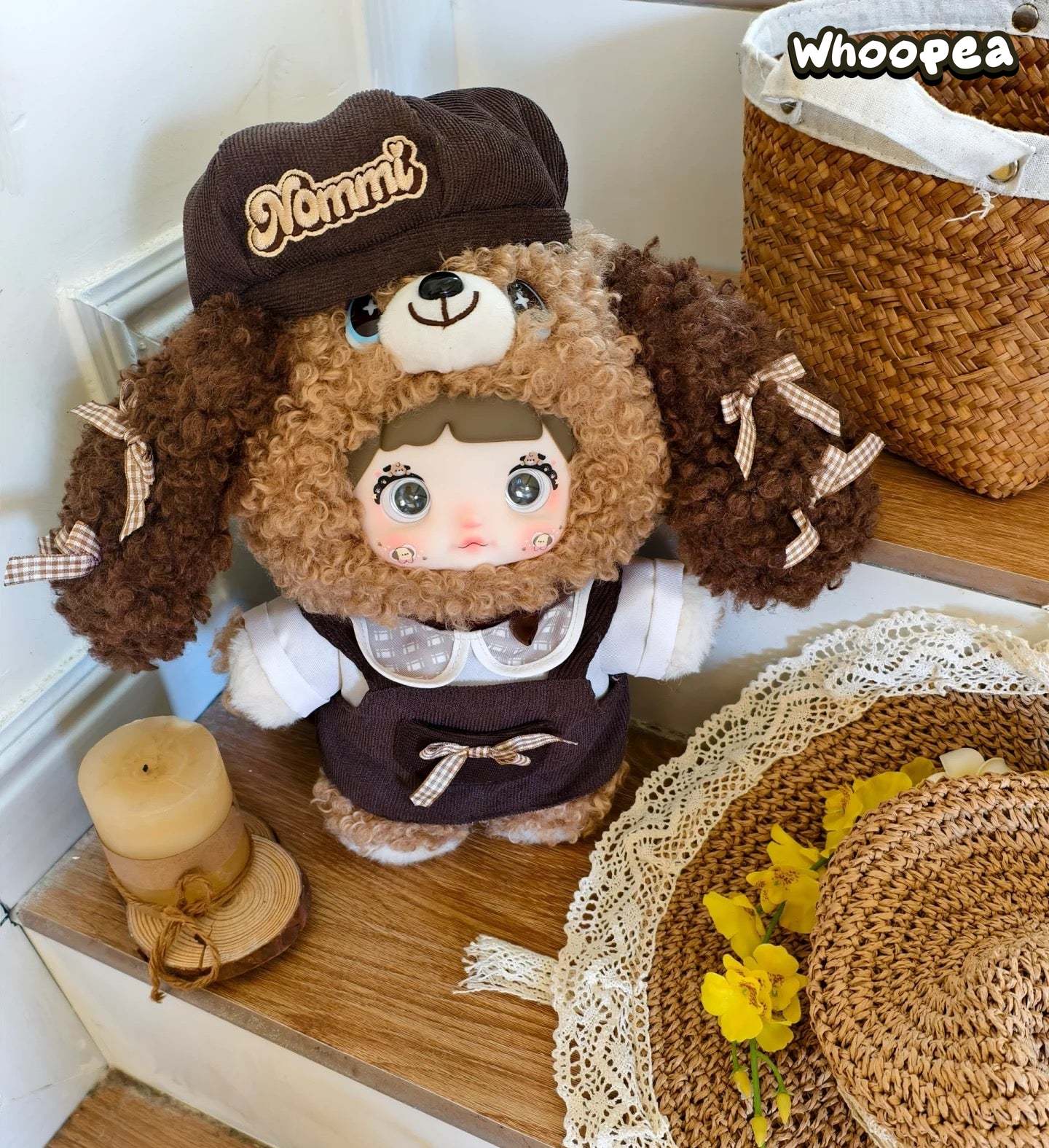 Nommi Chocolate Puppy 400% Plush Doll, Limited Edition