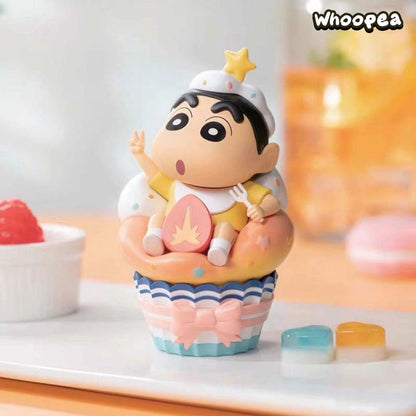 Crayon Shin-chan Dessert Time Series PVC Figures Blind Box