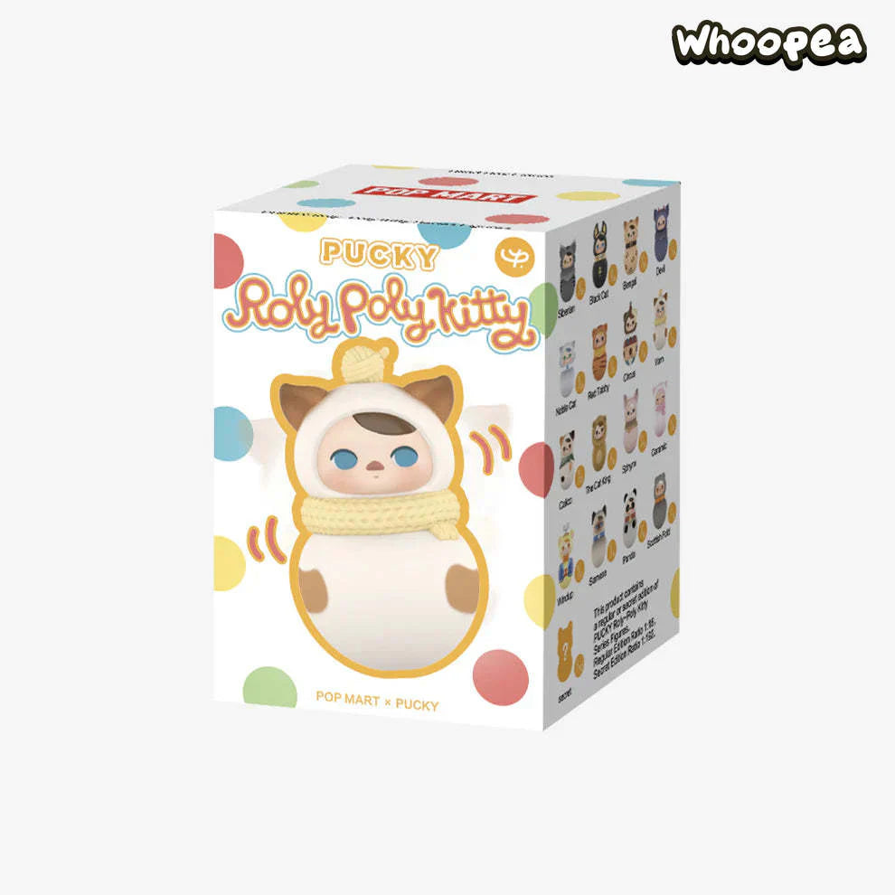 【Sale】PUCKY Roly-Poly Kitty Series Blind Box