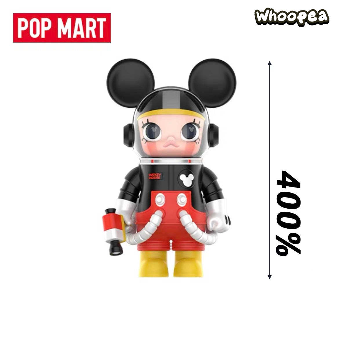 POP MART MEGA SPACE MOLLY 400% MINNIE & MICKEY Series