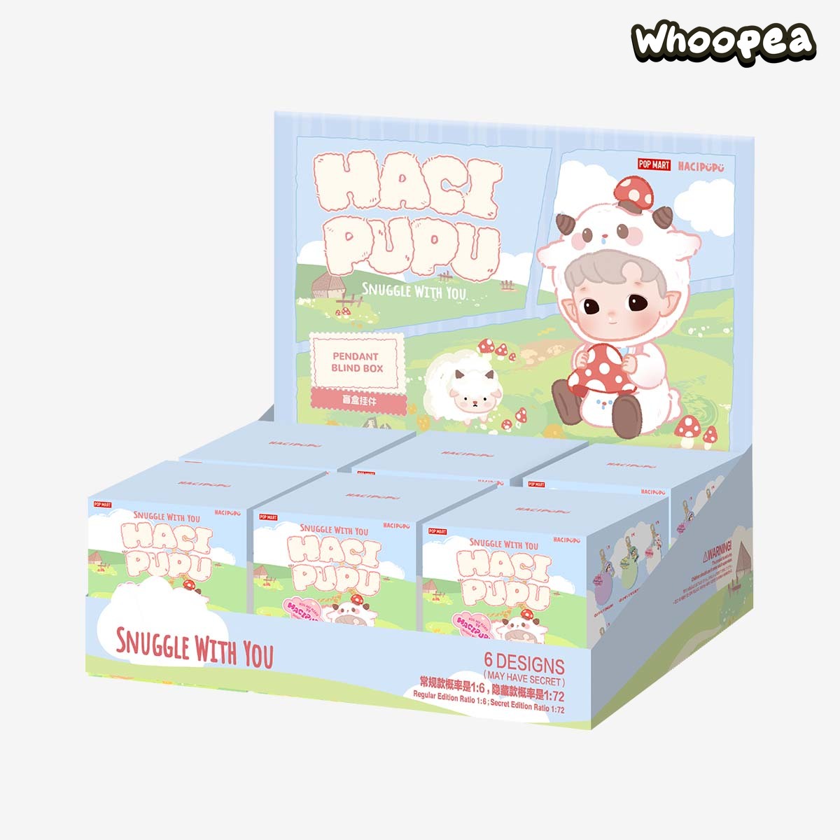 HACIPUPU Snuggle With You Series-Pendant Blind Box