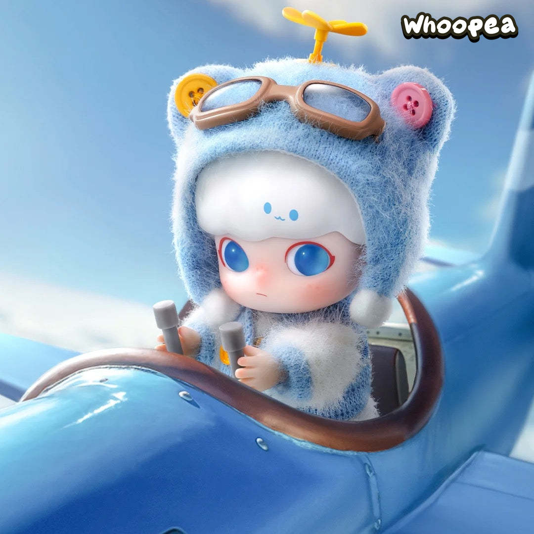 Dimoo Pilot Bear Action Figure