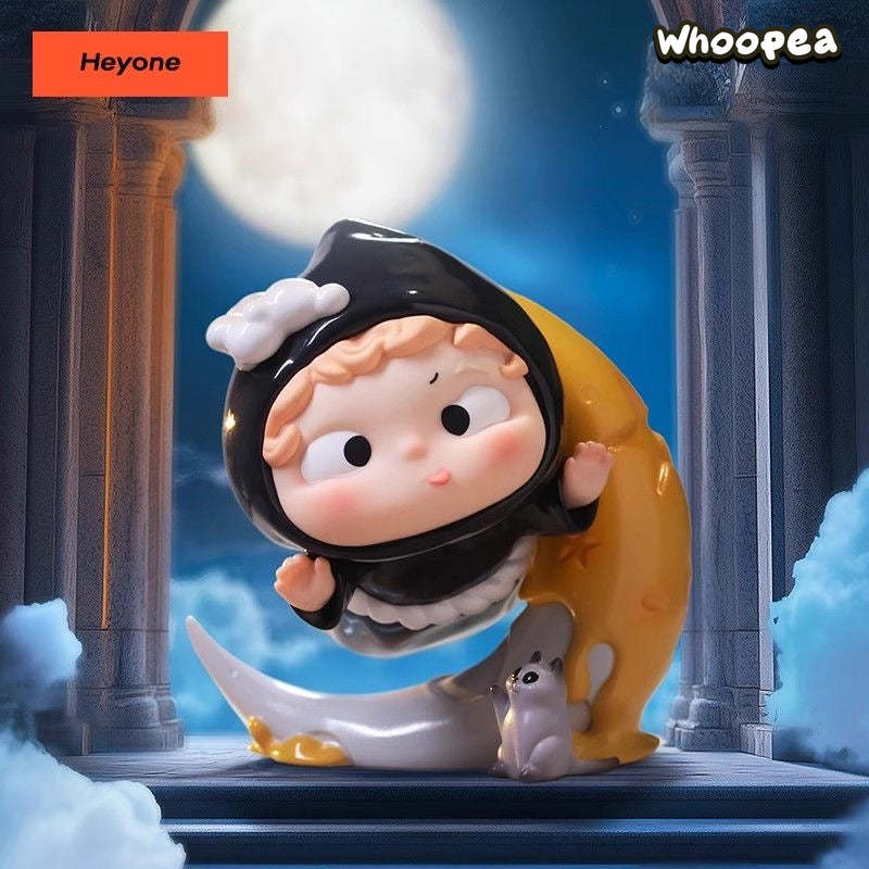 【BACK IN STOCK】Heyone Star Series 25 O'clock In The Dark Night PVC Figures, Blind Box