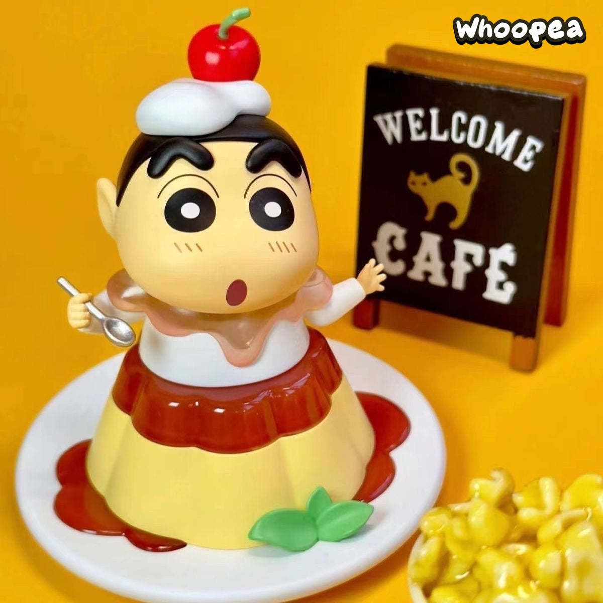 Crayon Shin-chan Dessert Time Series PVC Figures Blind Box
