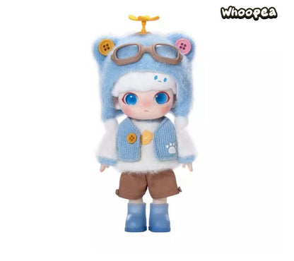 Dimoo Pilot Bear Action Figure