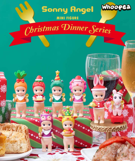 Sonny Angel Christmas Dinner Series Figures, Blind Box