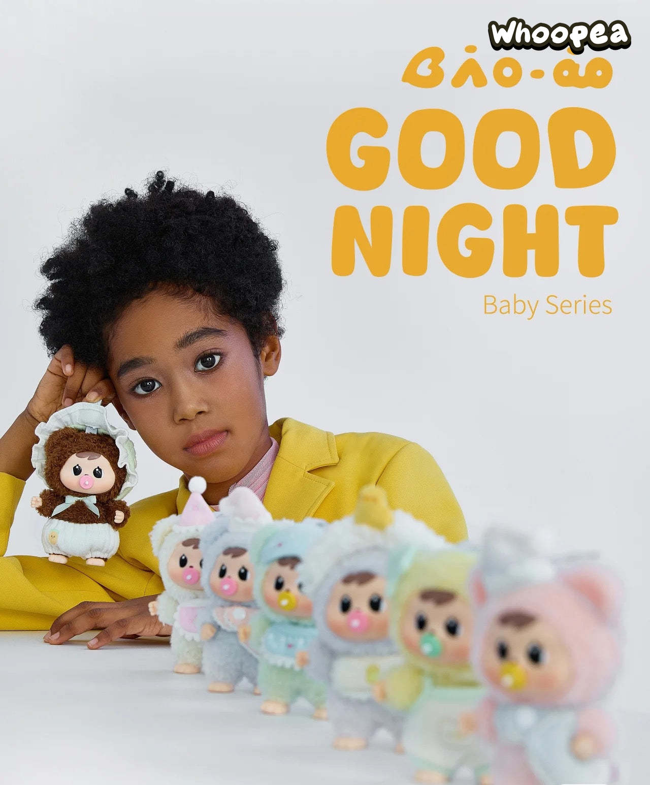 Bao-ao Goodnight Baby Series Plush Dolls, Blind Box