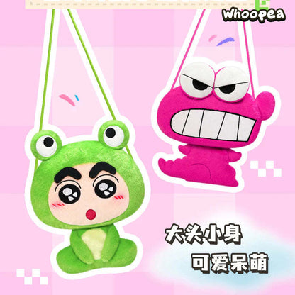 Crayon Shinchan Niedliche Plüsch-Taschenpuppen, Überraschungsbox