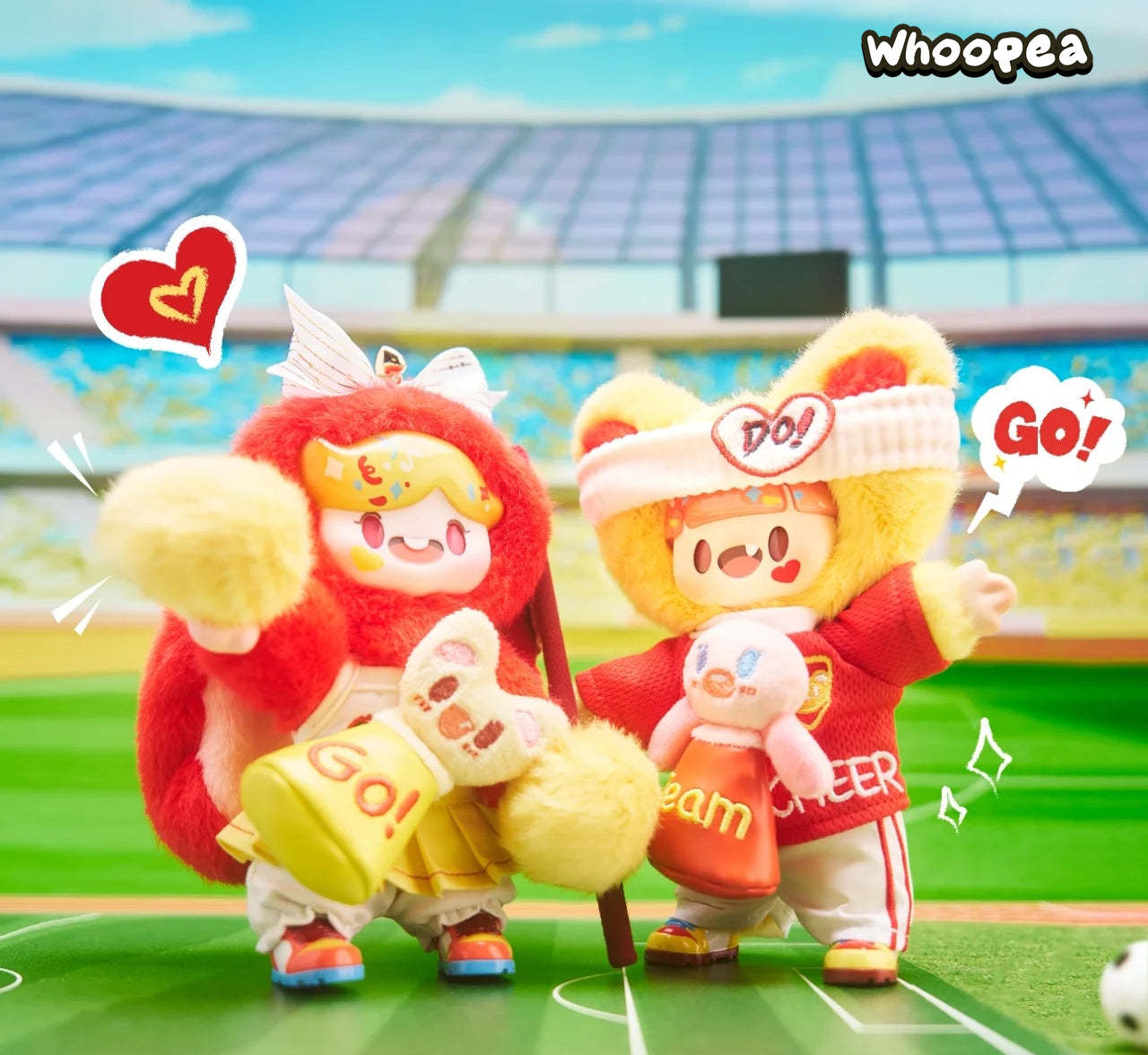 Adou x FuFu You're So Amazing Series Plush Dolls Hanging Card