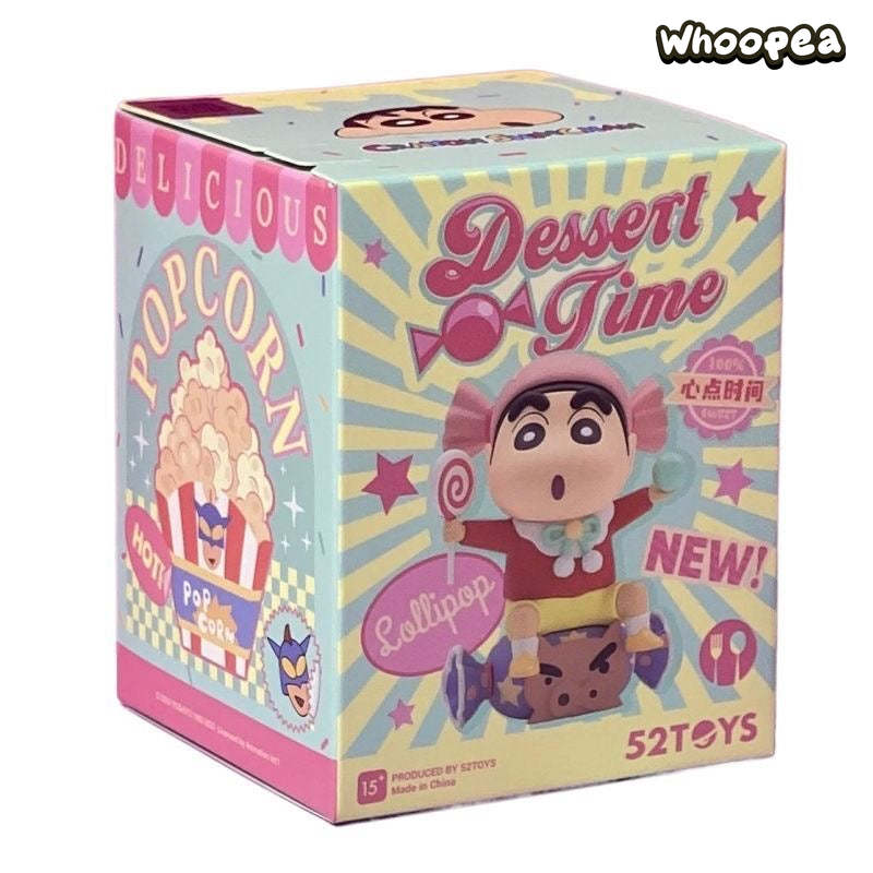 Crayon Shin-chan Dessert Time Series PVC Figures Blind Box
