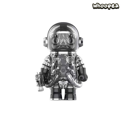 MEGA SPACE MOLLY 400% CLOT-Black Alienegra & ''IN SPACE'' 3D Painting