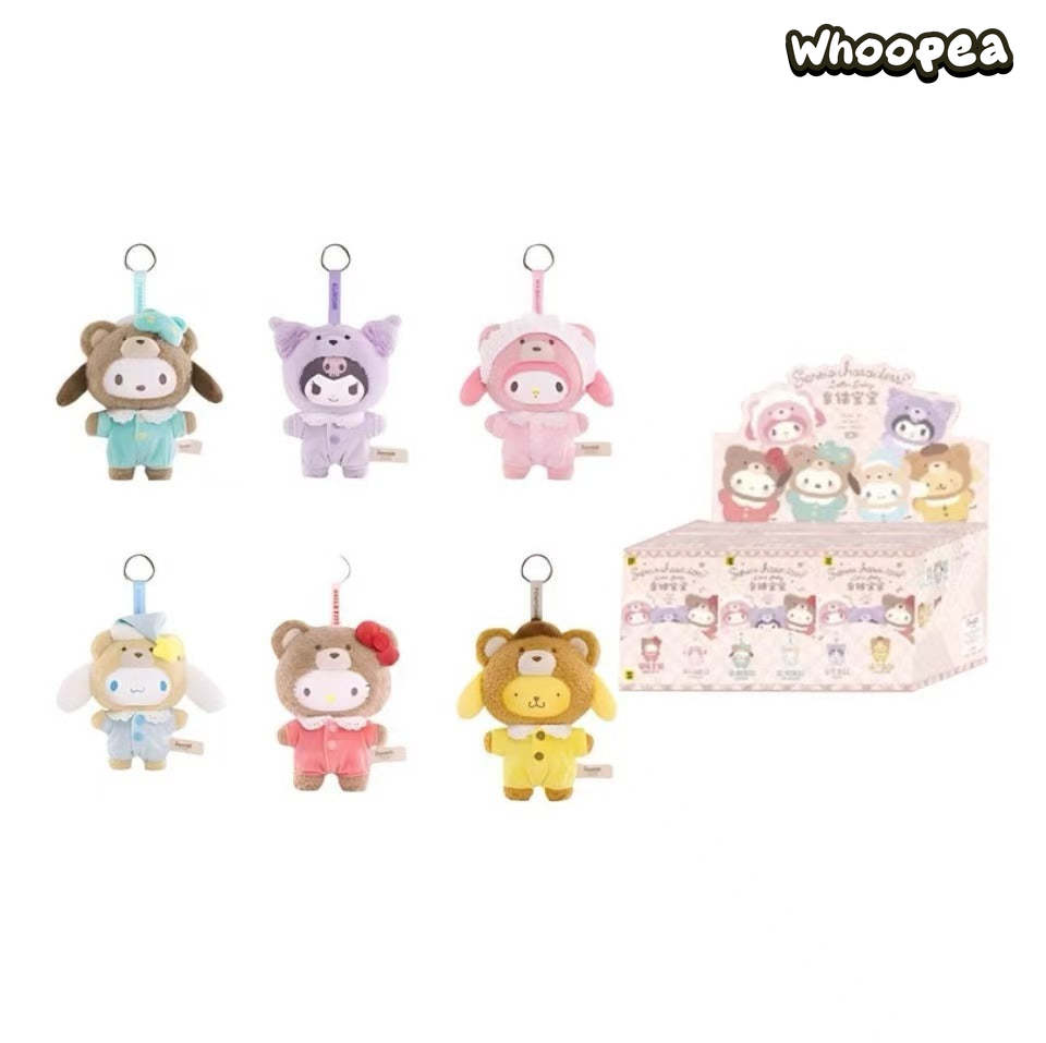 【Sale】SANRI0 Latte Baby Series Plush Dolls, Blind Box