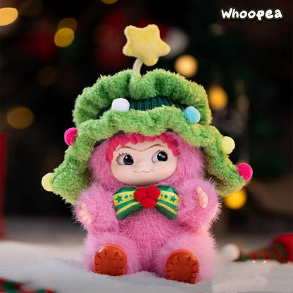 WAKUKU Santa Cutie in Pink Series Vinyl Plush Limited Figure