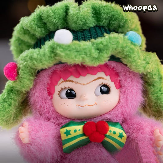 WAKUKU Santa Cutie in Pink Series Vinyl Plush Limited Figure